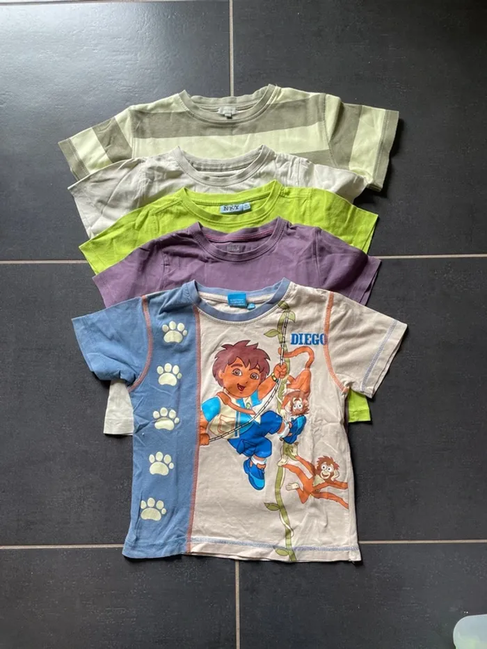 Lot 5 t shirts - photo numéro 11