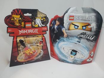 Lot de 2 toupie Lego Ninjago.