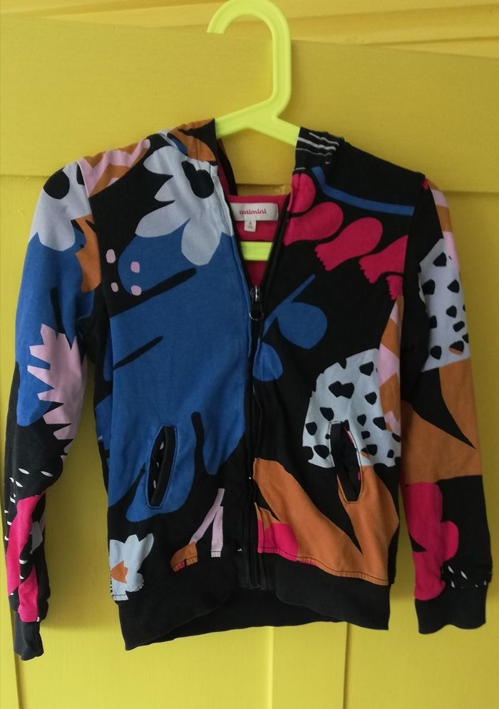 Catimini sweat gilet 6 ans