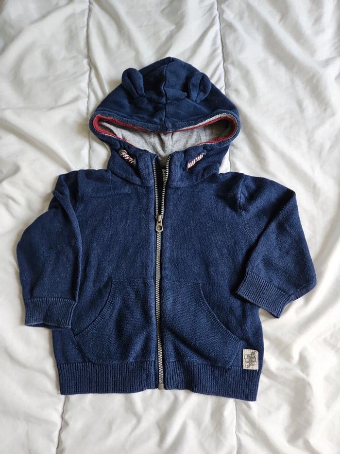 Gilet veste zippé