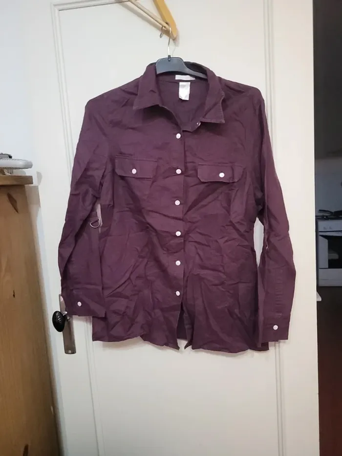 Chemise prune for us market