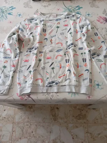 Pull col rond 12 ans