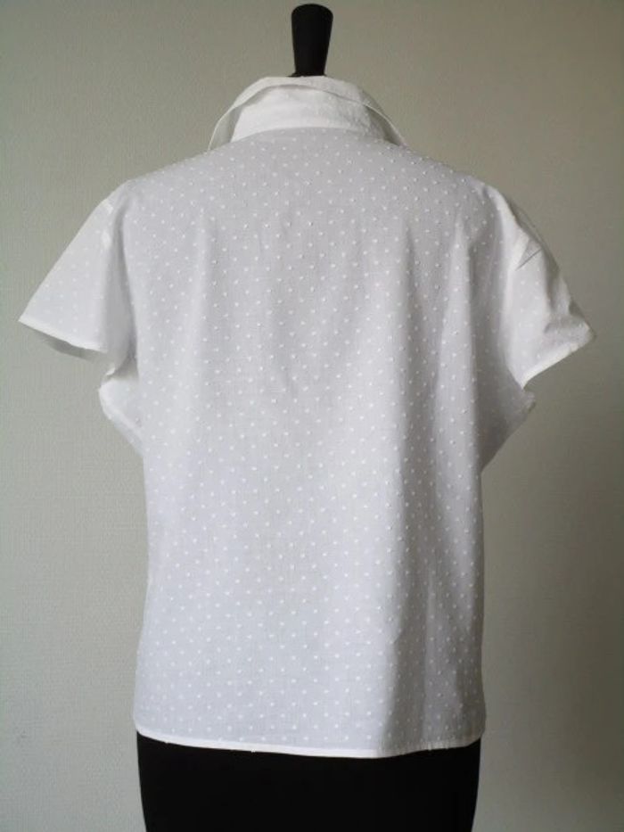 Chemise vintage plumetis 40 TBE - photo numéro 5