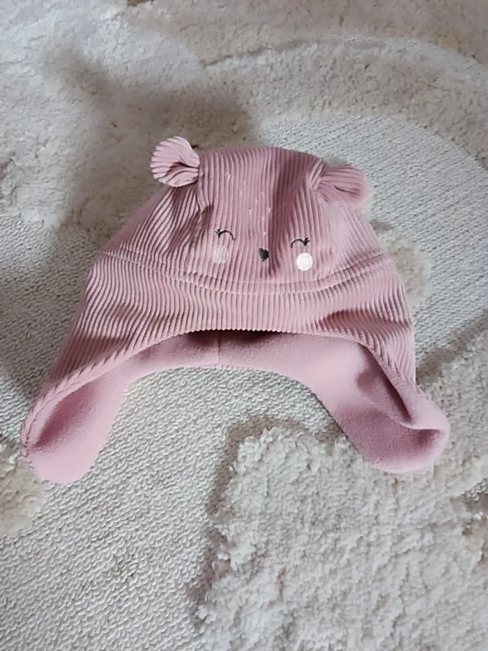 Bonnet cache oreille style chapka Verbaudet 12-18mois - photo numéro 7