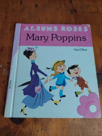 Livre Albums roses Marry Poppins