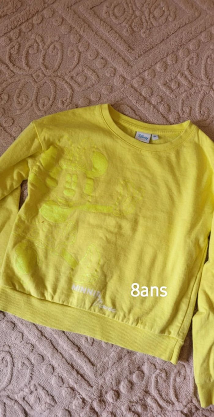 Sweat 8 ans minnie