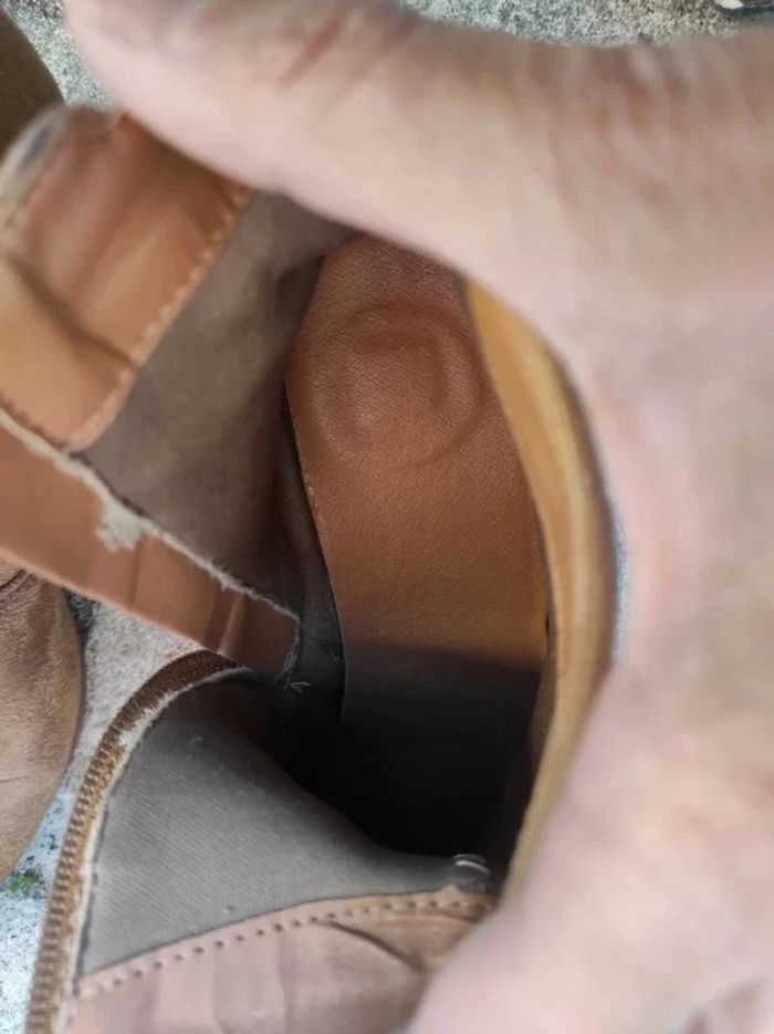 Bottines marron clair - photo numéro 4