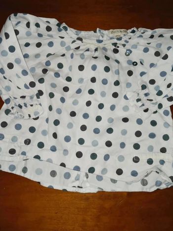 Blouse 12 mois grain de blé