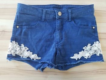 Short dentelle 11- 12 ans