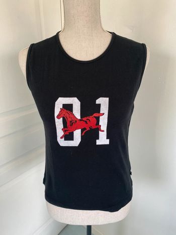 Débardeur noir tommy hilfiger taille L