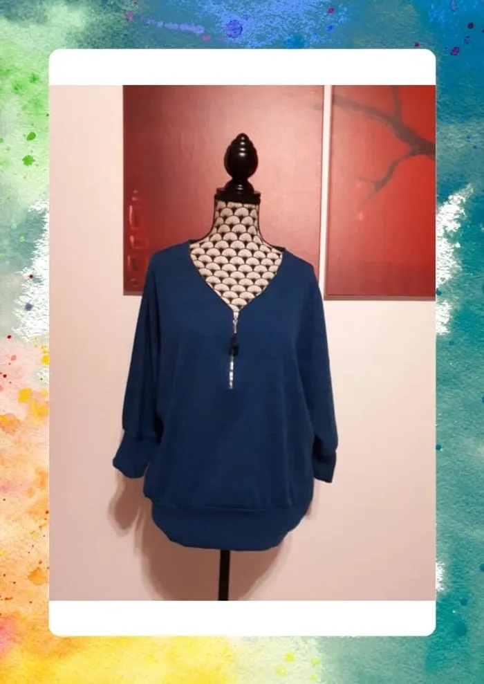 Joli pull manche 3/4