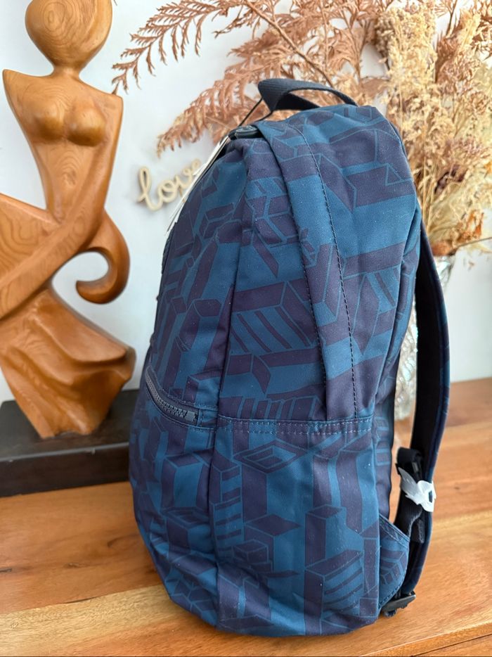 Cartable sac à dos Kipling Emery Building bleu marine neuf - photo numéro 6