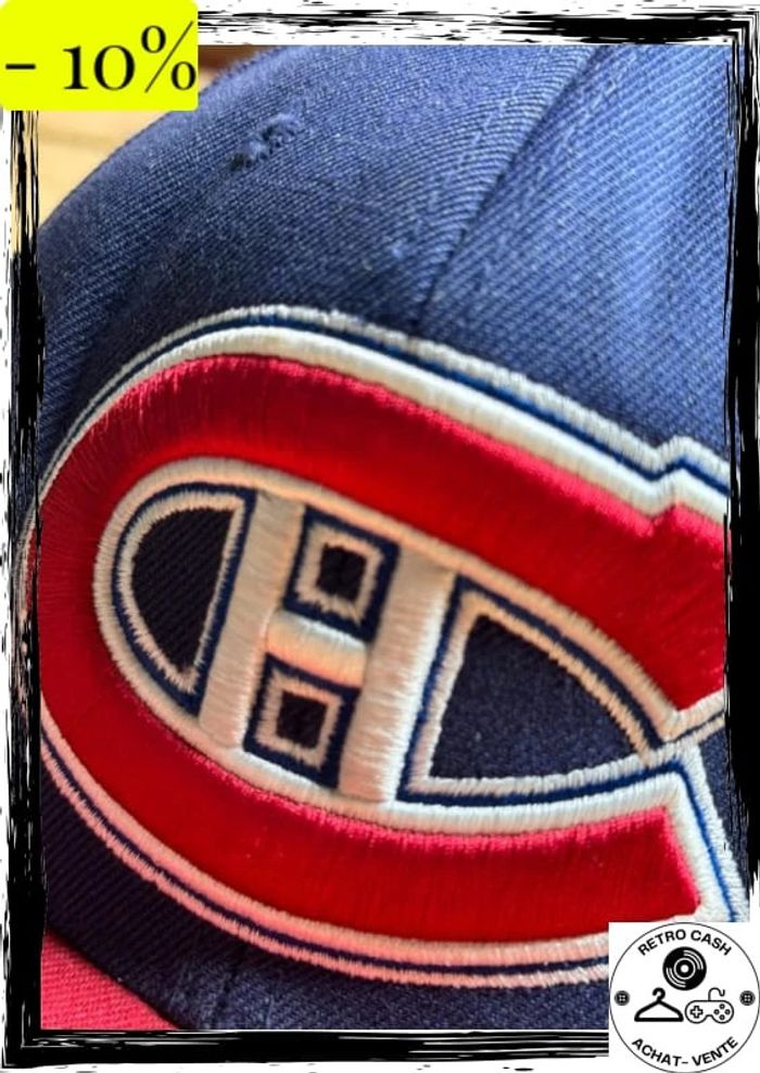 2012 Montréal Canadiens de la NHL hockey brodé Mitchell Ness SnapBack Casquette - photo numéro 3