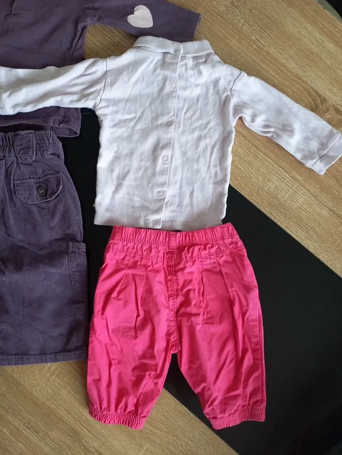 2 ensembles bébé fille 6 mois - photo numéro 6