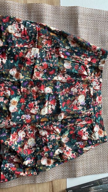 Jupe fleurie