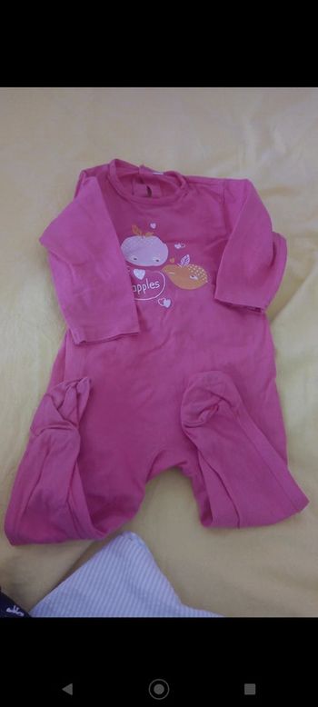 Pyjama dors bien fin pommes