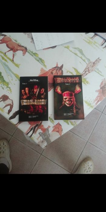 Livre pirate des caraïbes tome 1 et 2