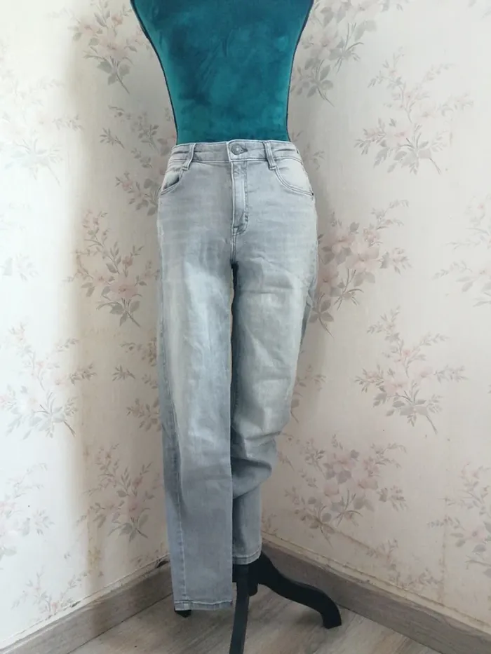 Jeans gris skinny high rise / C&A / (40) - photo numéro 2