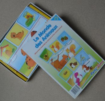 Puzzle 1er âge le monde des animaux