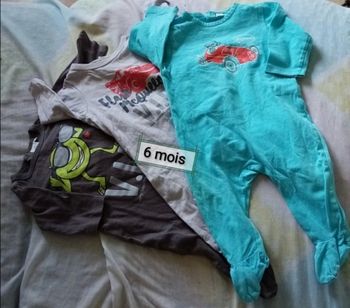 Lot de 3 pyjamas fins