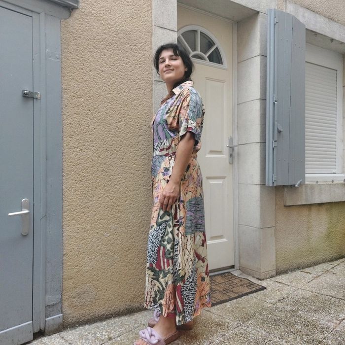 Superbe robe Vibtage pour taille 42 44 - photo numéro 3