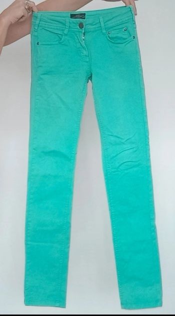 Pantalon uni menthe Cimarron me the taille 27 (36/38)