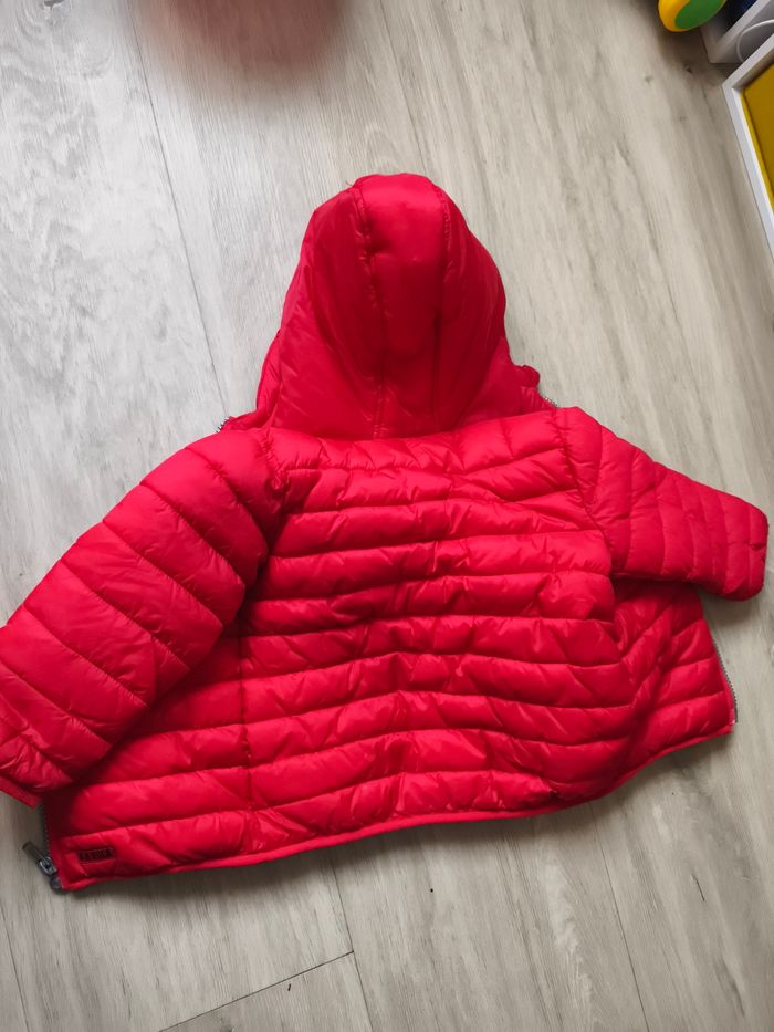 Blouson 24 mois rouge - photo numéro 2
