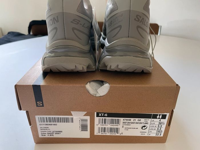Salomon XT-6 Advanced Ghost Gray 36 2/3EU - photo numéro 6