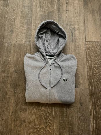 Zip Lacoste gris 