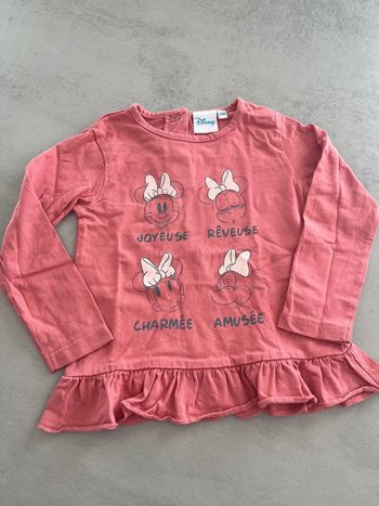 Tee shirt Disney rose