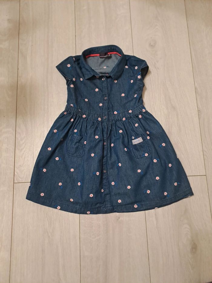 Magnifique robe jean souple 4A