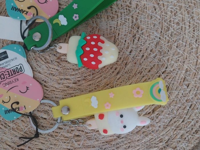 Lots portes-clefs Kawaii - photo numéro 2