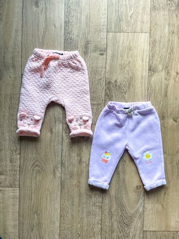 Lot pantalons bébé fille In Extenso taille 6 mois 
