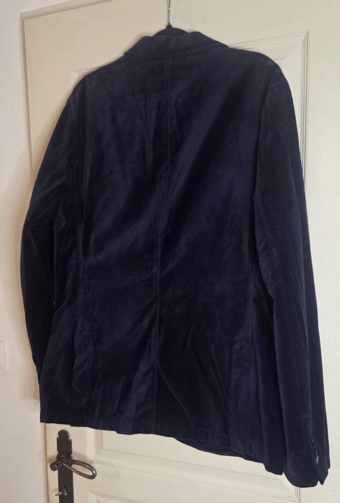 BLAZER MARC O’POLO 56 (XL/XXL) – VELOURS COTON – ÉTAT NEUF
