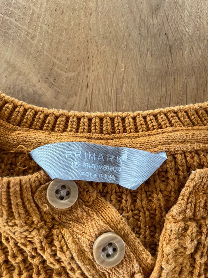 Pull primark jaune 12-18mois - photo numéro 2