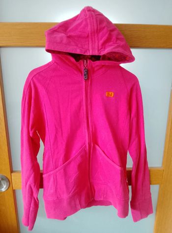 Sweat gilet à capuche Fille 11/12 ans