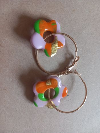 Boucles d'oreilles fantaisistes 