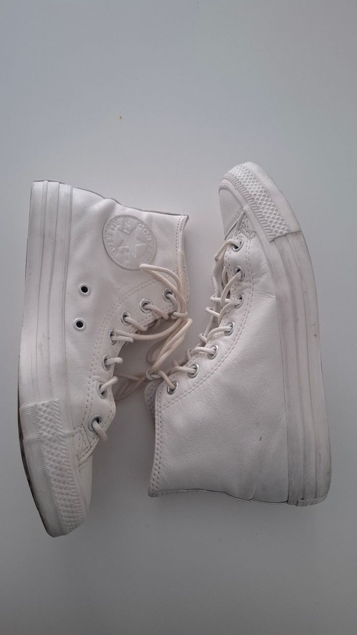 Converse en cuir