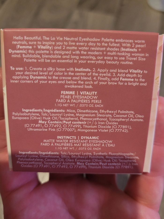 Palette de fards à paupiéres Chella🪸 - photo numéro 4