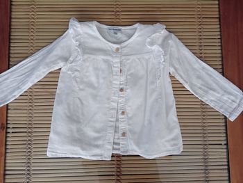 Chemise blanche 2 ans