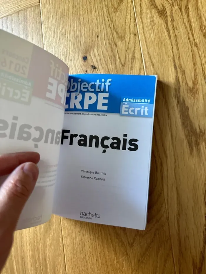 Livre, objectif CRPE 2016 - photo numéro 4