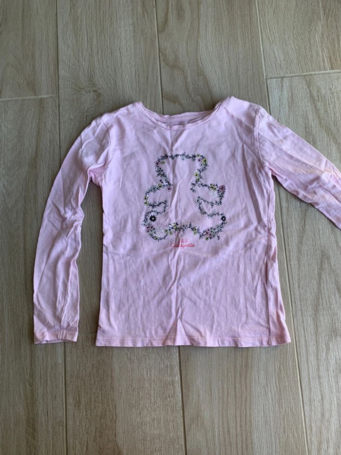T-shirt rose lulu castagnette