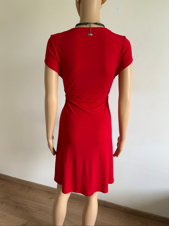 Robe rouge à manches courtes Esprit taille française L jamais portée - photo numéro 5