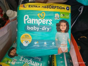 128 couche baby dry taille 6+