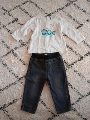 Ensemble jeans t-shirt