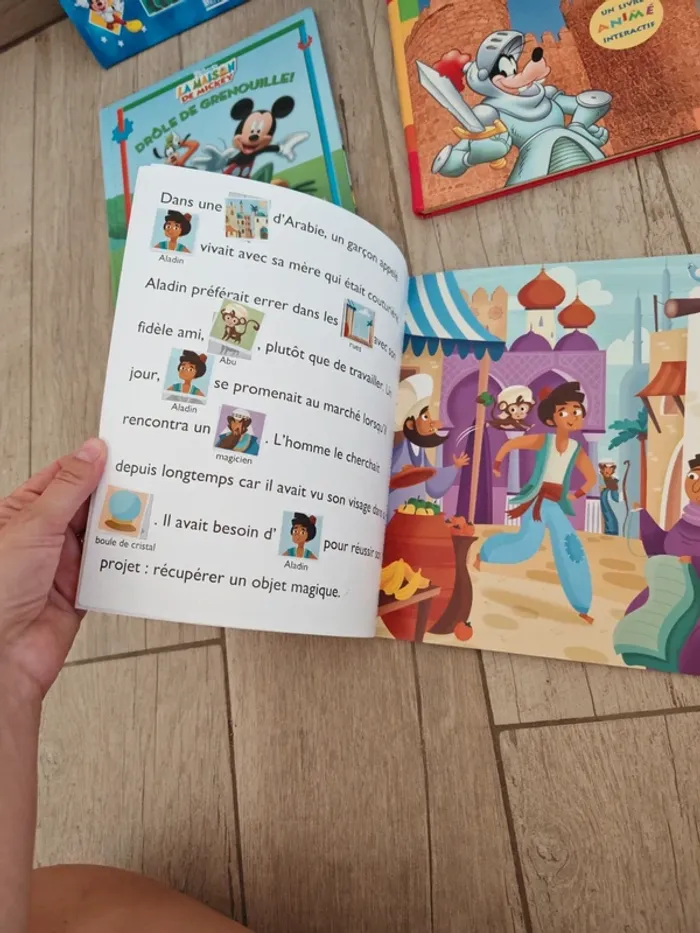 Lot de 5 livres Disney - photo numéro 2