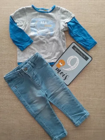 Ensemble 9 mois / 71 cm