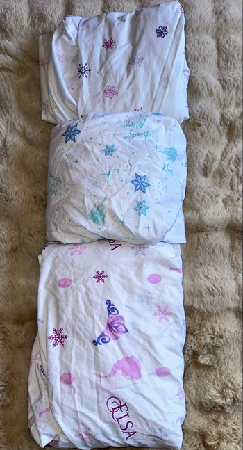 Lot de 4 draps housses