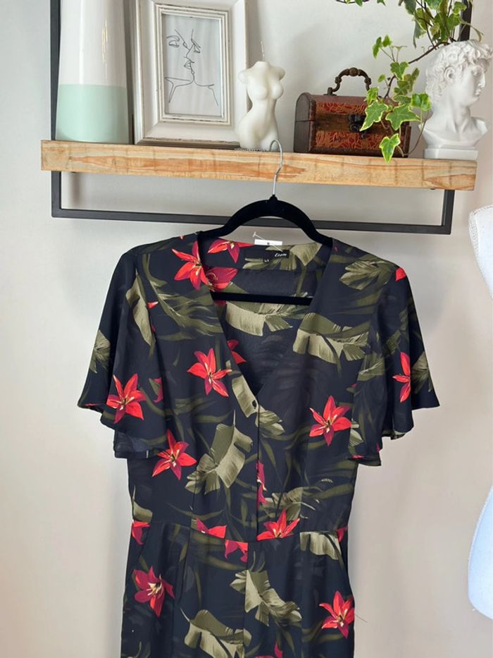 Combinaison imprimé tropical Etam – Taille 36 - photo numéro 3