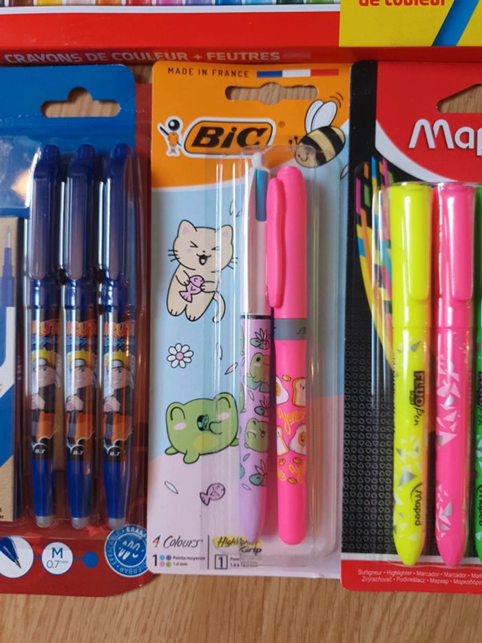 Lot complet neuf fournitures scolaires - photo numéro 4